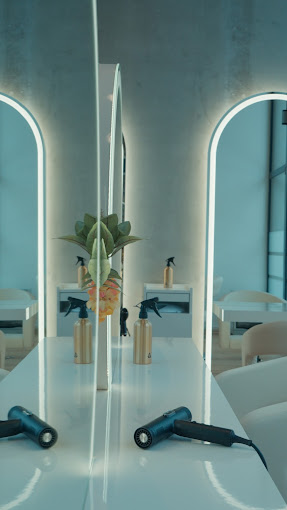 Elegantes Make-up Studio bei CoLective Hamburg